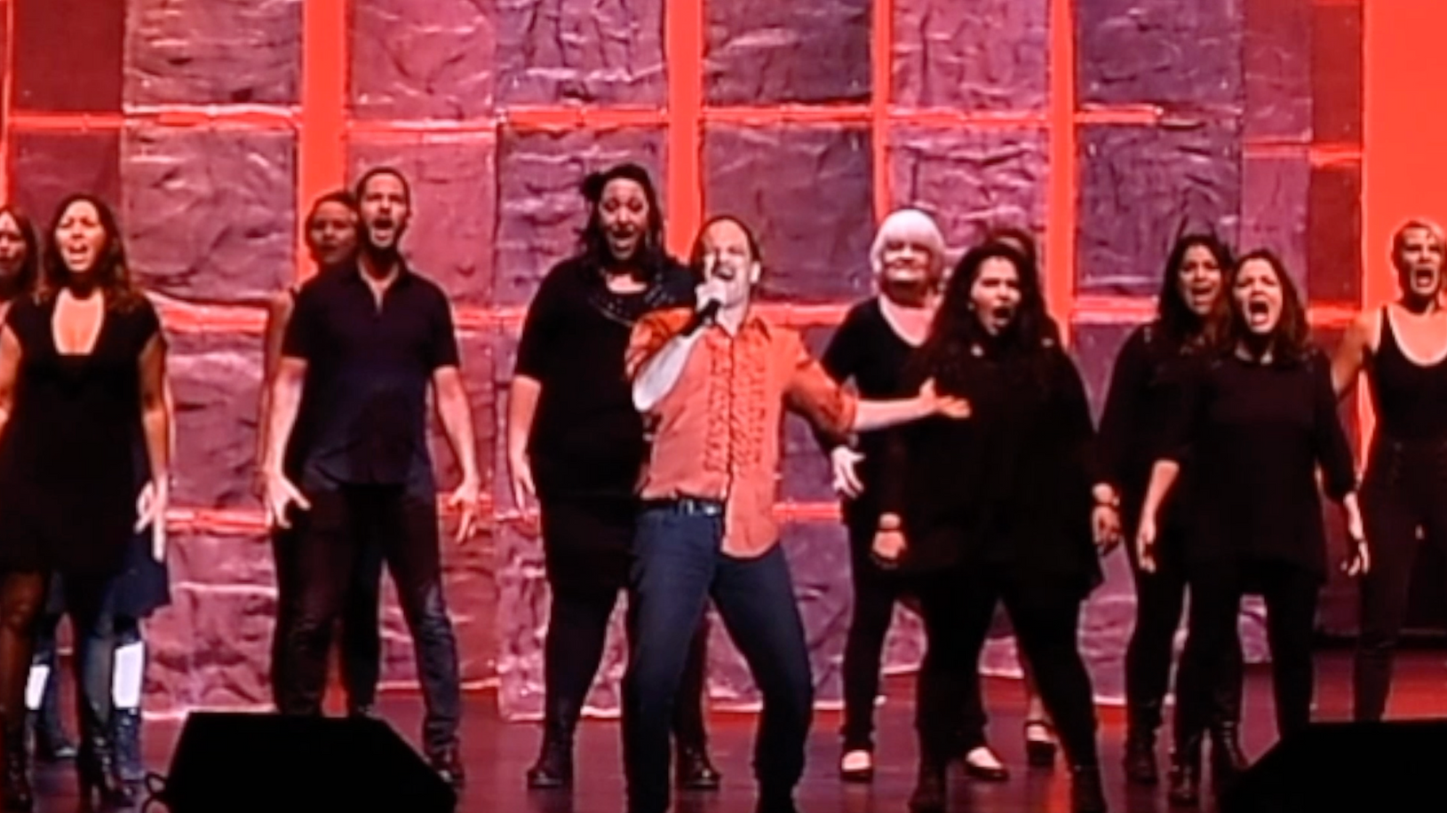 "Gimme Shelter/The End" - Jason Paige with the Urban Lights Choir